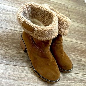 Sued style winter boots
